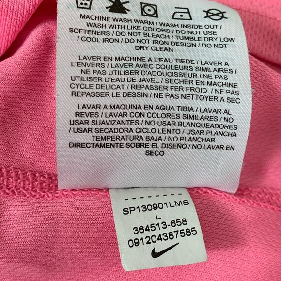 Nike Running Dri-FIT Challenger T-shirt Orange Pink Bundle Large - Picture 9 of 16